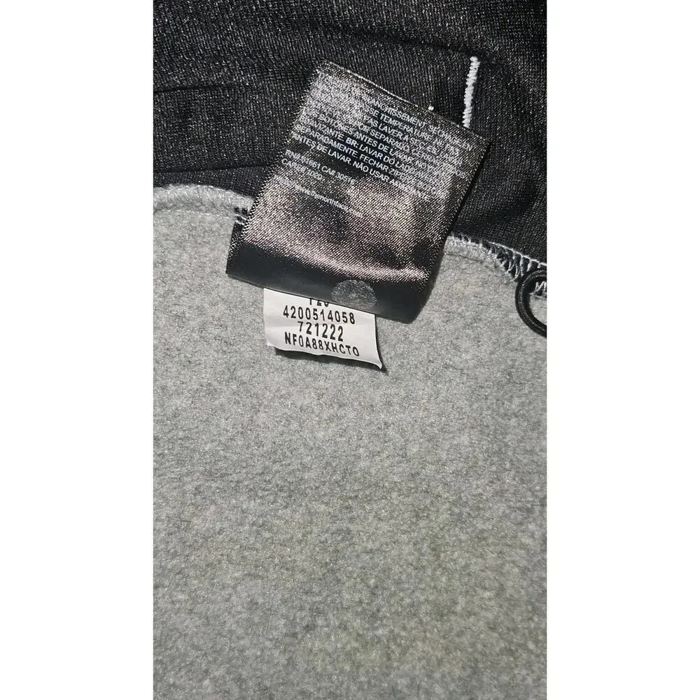 Men's The North Face Denali Retro Fleece Nylon Jacket Size Medium Black